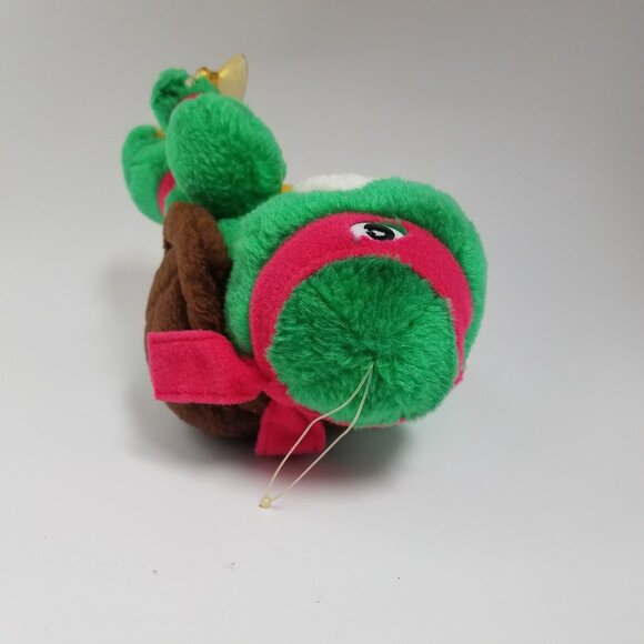 Vintage RAPHAEL Teenage Mutant Ninja Turtles window cling plush Playmates TMNT - Picture 6 of 15